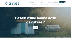 Desktop Screenshot of nautisme.en-charente-maritime.com