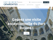 Tablet Screenshot of en-charente-maritime.com